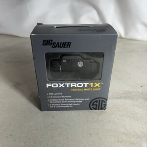 Foxtrot1X Tactical White Light - Black